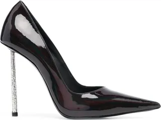 Bella 120mm patent-leather pumps