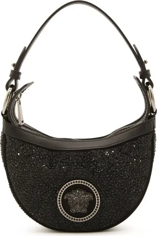 Versace Medusa-Motif Embellished Tote Bag
