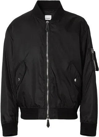 Mermaid-Appliqué Bomber Jacket