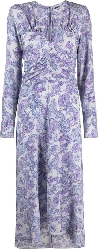 Telima printed midi dress
