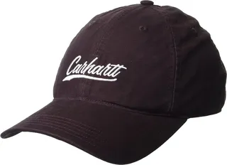 Carhartt Canvas Script Graphic Cap (Blackberry) Caps