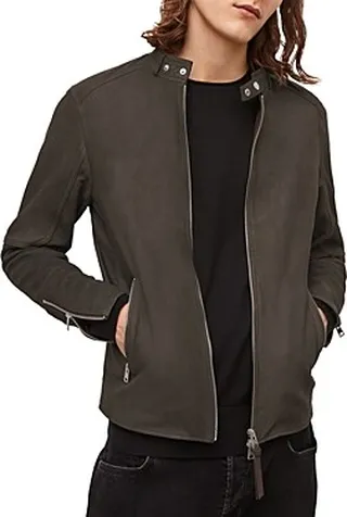 Allsaints Cora Nubuck Leather Jacket