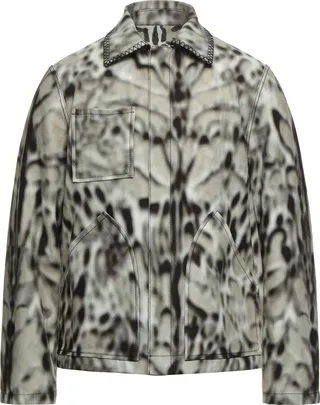 Denim Outerwear Khaki