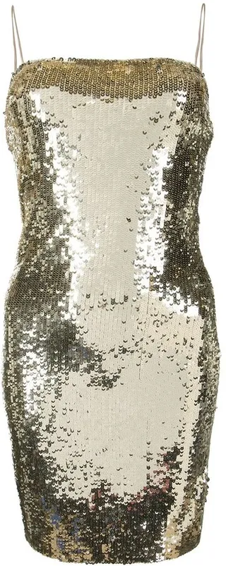Nelle sequinned mini dress