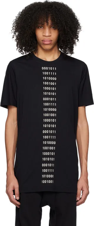 11 by Boris Bidjan Saberi Black TS5 T-Shirt