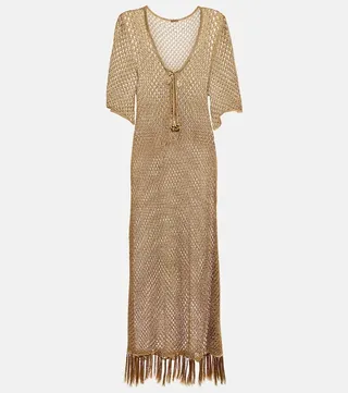 Inna crochet maxi dress