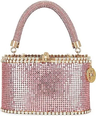 Rosantica Mini Holli Groovy Bag in Pink