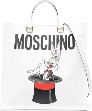 Bugs Bunny print tote bag