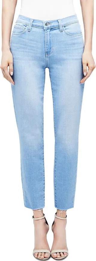El Matador Womens Light Wash French Slim Slim Leg Jeans