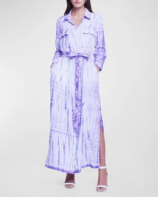 Cameron Linen Long Shirtdress