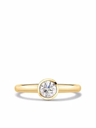 18kt yellow gold Sundance diamond ring