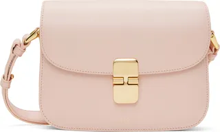 A.P.C. Pink Small Grace Bag