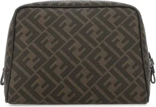 Fendi Monogram Zipped Toiletry Bag