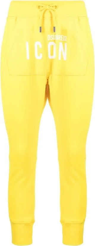 Logo-Print Skinny Track Pants
