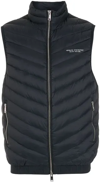 Logo Padded Gilet