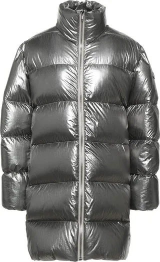Down Jacket Light Grey