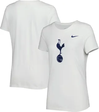 Women's Nike White Tottenham Hotspur Club Crest T-shirt