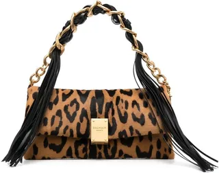 Leopard-Print Shoulder Bag