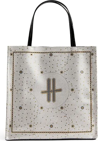 Harrods Small Mosaic Floor Shopper Bag