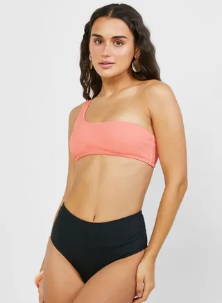 One Shoulder Crop Top