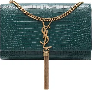 Logo-Plaque Crossbody Bag