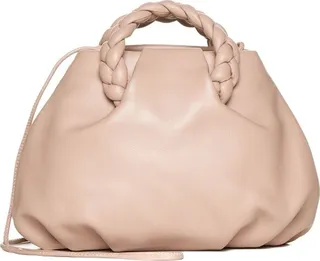 Hereu Small Plaited Handle Crossbody Bag