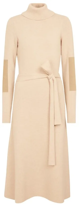 Wool-blend sweater dress
