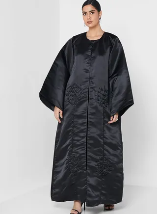 Embellished Detail Abaya