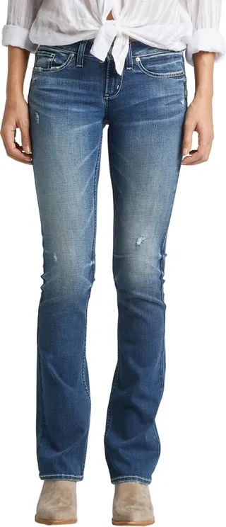 Silver Jeans Co. Women's Tuesday Slim Boot Jeans