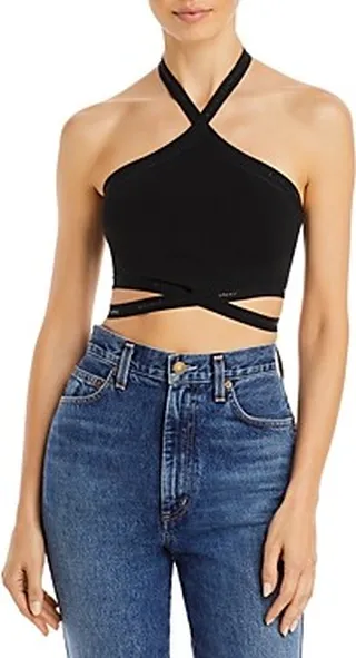 alexanderwang.t Crisscross Halter Top