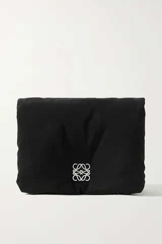 Loewe - Puffer Goya Padded Shell Down Shoulder Bag - Black