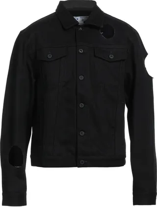 Denim Outerwear Black