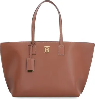 Burberry Medium Monogram Motif Tote Bag