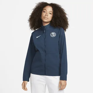 Club América Nike Women's Dri-FIT Soccer Jacket in Blue