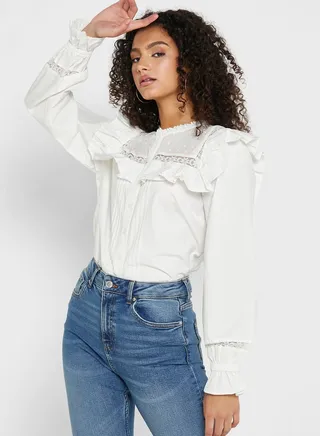 Lace Detail Shirt