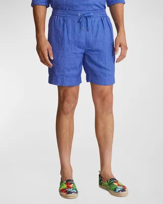 Men's Dorset Linen Drawstring Shorts