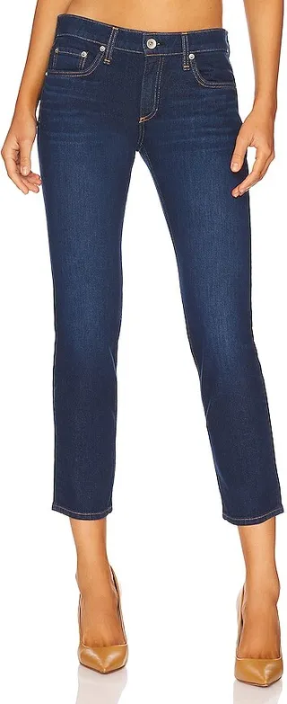 Dre Low-Rise Slim Boyfriend