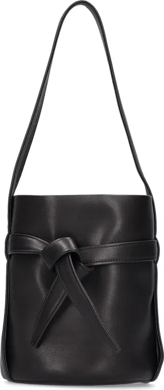 Mini Leo smooth leather shoulder bag