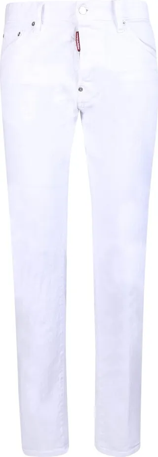 White Cool Guy Jeans