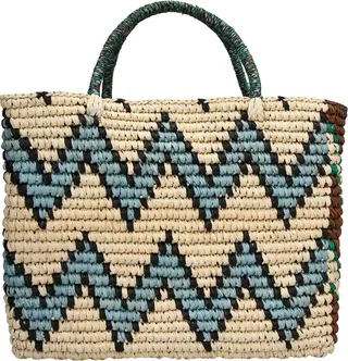 'split Personality Canasta' Handbag