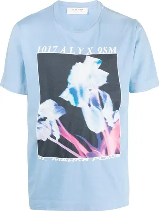 graphic-print short-sleeve T-shirt