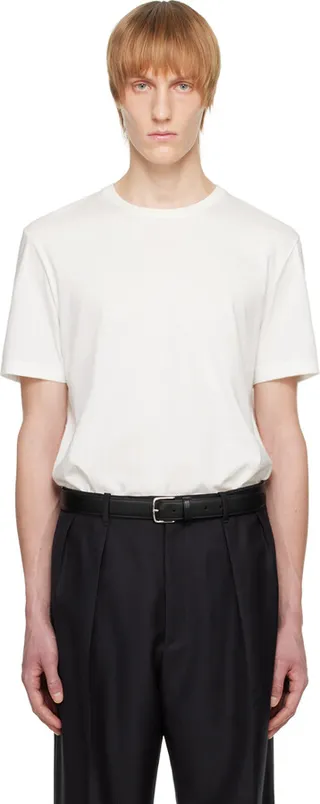 The Row White Luke T-Shirt