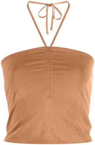 Halterneck Crop Top