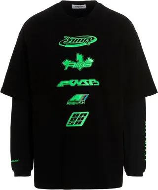 Ambush Graphic Printed Crewneck T-Shirt
