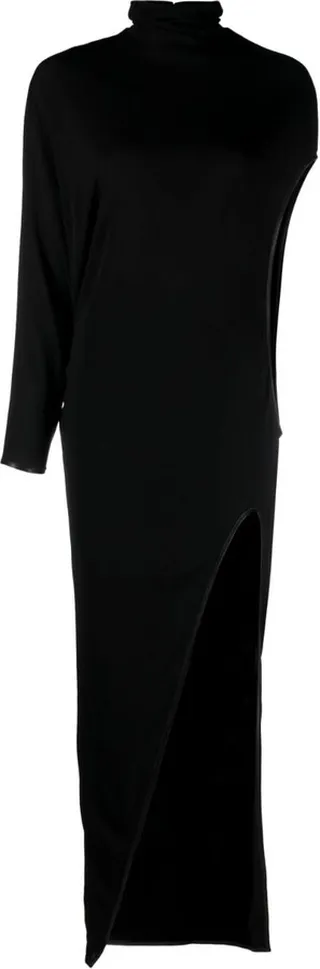 Asymmetric Cut-Out Dress