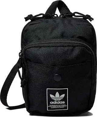 adidas Originals Utility Festival 3.0 Crossbody (Black) Handbags