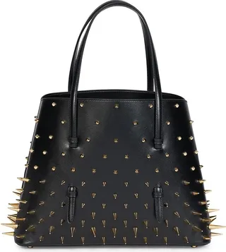 Mina 32 Spiked Leather Tote