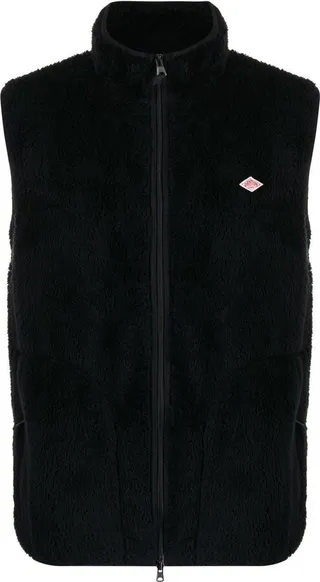 Logo-Patch Fleece Gilet