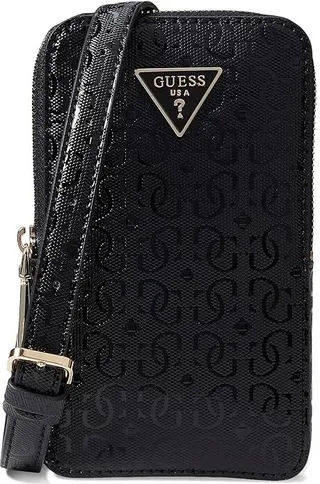 GUESS Alexie Chit Chat (Black) Handbags