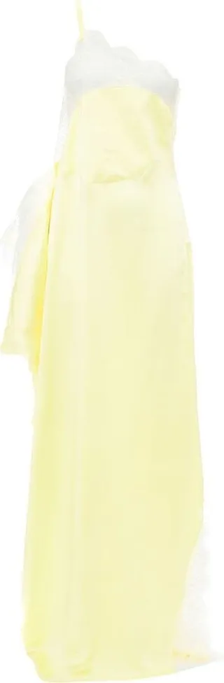 Asymmetric-Slip Dress
